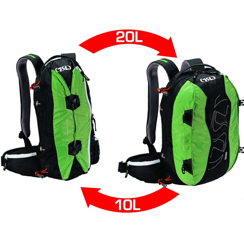 backpack TSL Outdoor Dragonfly 10/20 black/green